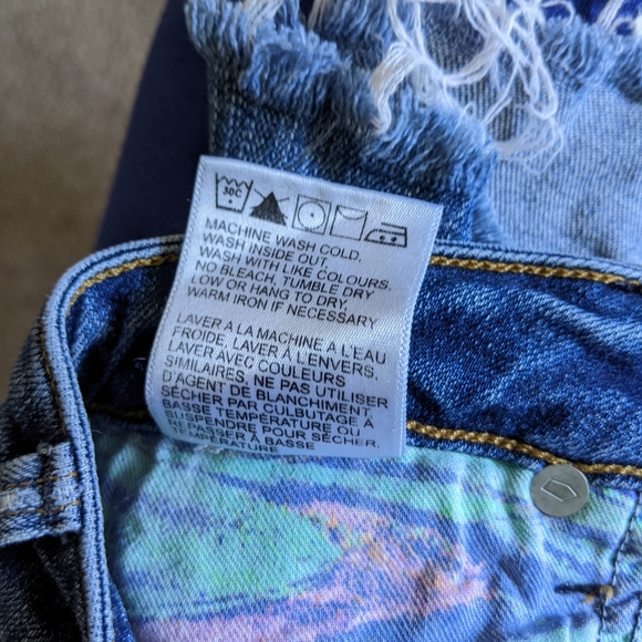 Super high rise denim shorts by Paradise Mine - Picture 7 of 9